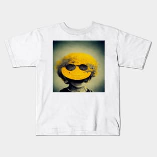 Yellow Flower girl Kids T-Shirt